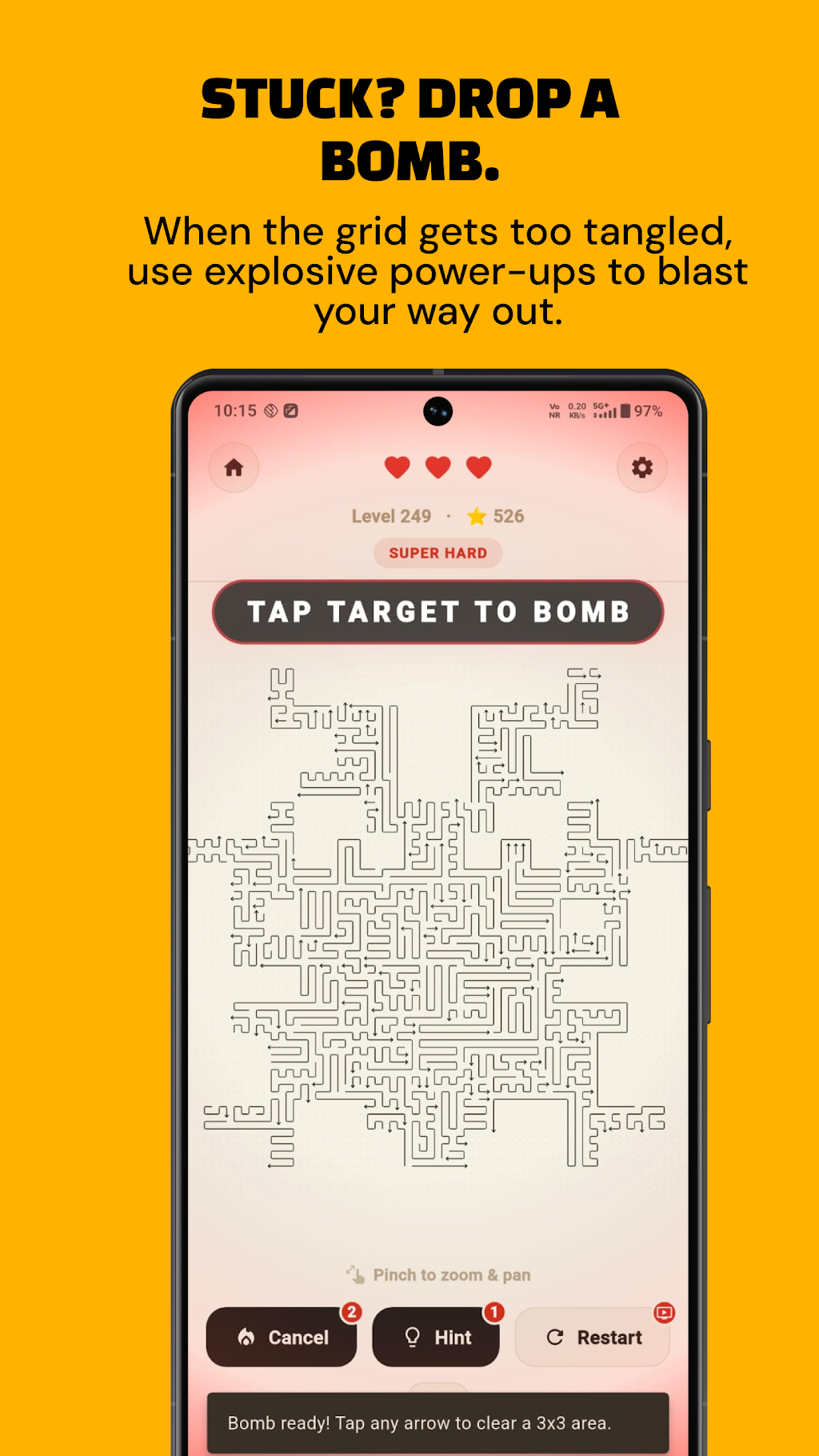 Arrows Out: Line Puzzle screenshot