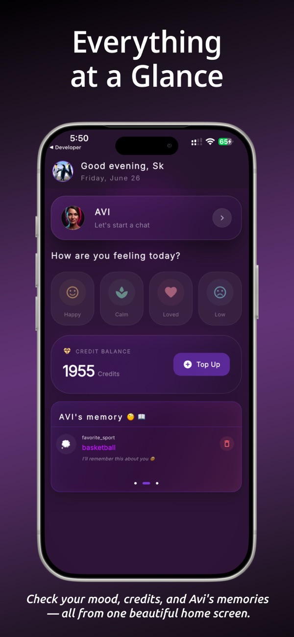 Syntrofos: AI Companion screenshot